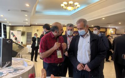 بازدید دکتر پزشکیان از محصولات شرکت بهبود عضو ثانی5